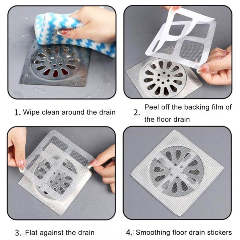 40 PCs Multifunctional Drainer Stickers